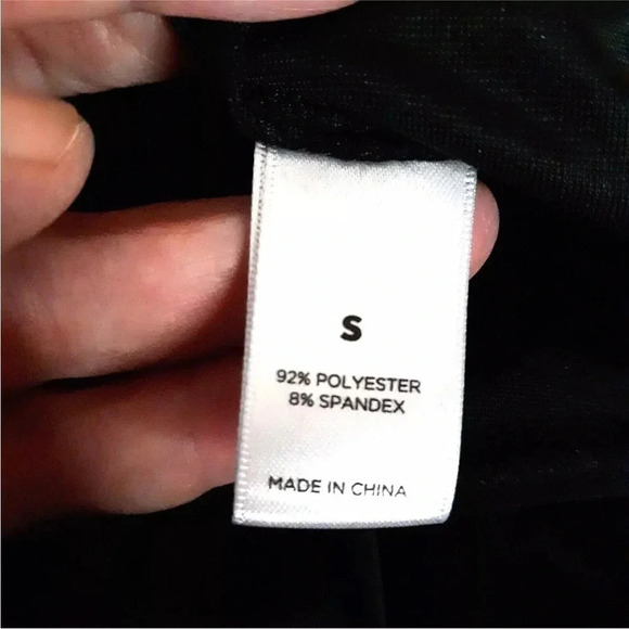 Bloomingdale's BLACK Sunset + Spring Crushed Velvet Sexy Jumpsuit Size Small NWT - Picture 6 of 12